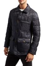 Men's Thermoluxe Butler Heat System Quilted Walking Jacket - Blue