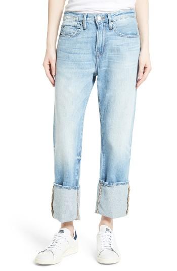 Women's Frame Le Oversized Cuffed Jeans