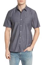 Men's Hurley Noble Dobby Camp Shirt - Black