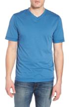 Men's True Grit Cross Raw Seam V-neck T-shirt - Green