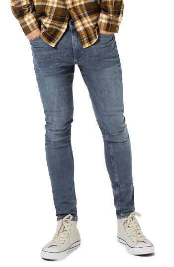 Men's Topman Spray-on Skinny Fit Jeans