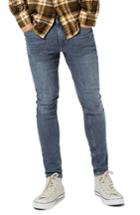 Men's Topman Spray-on Skinny Fit Jeans