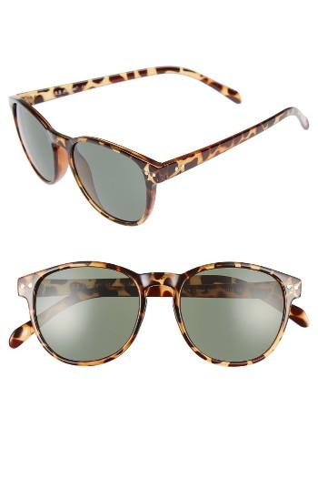 Women's A.j. Morgan Daily 57mm Sunglasses - Tortoise