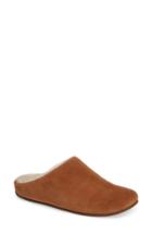 Women's Fitflop Chrissy Genuine Shearling Lined Mule M - Beige