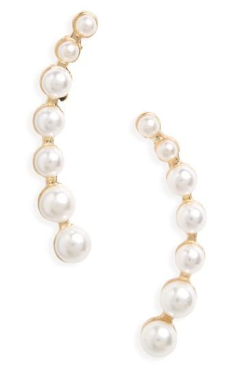 Women's Bp. Faux Pearl Ear Crawlers