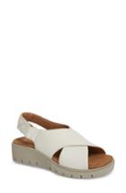 Women's Clarks Unstructured By Clarks Karely Sandal .5 M - White