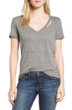Women's N:philanthropy Ringo Distressed Tee - Grey