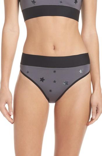 Women's Ultracor Argon Luster High Waist Bikini Bottoms - Grey