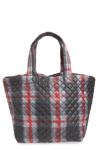 Mz Wallace 'large Metro' Quilted Oxford Nylon Tote - Black