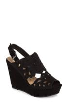 Women's Chinese Laundry In Love Wedge Sandal .5 M - Black