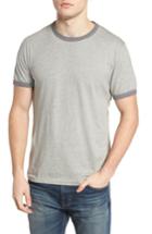Men's French Connection Bens Slim Fit Ringer T-shirt - Grey