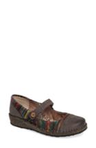 Women's Aetrex Janine Mary Jane Flat .5-8us / 38eu - Grey