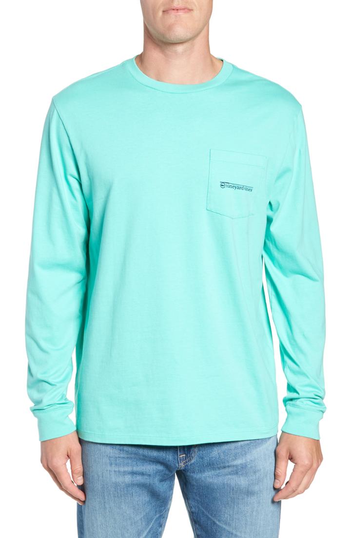 Men's Vineyard Vines Fishing Rod Pocket T-shirt