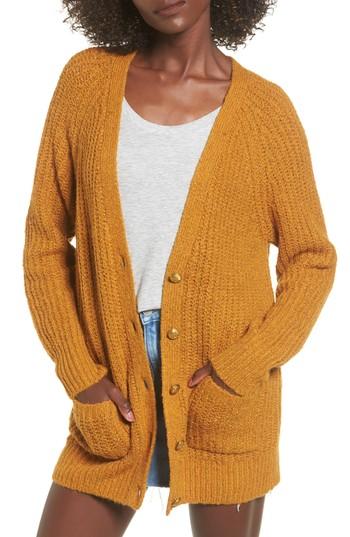 Women's Leith Grandpa Cardigan - Brown
