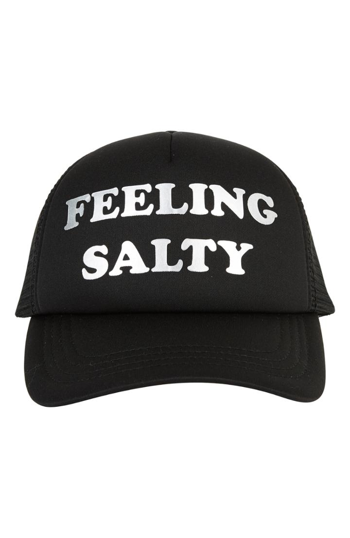 Women's Billabong Across Waves Trucker Hat - Black