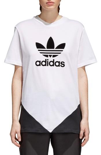 Women's Adidas Originals Clrdo Tee - White