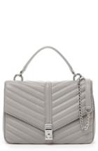 Botkier Dakota Quilted Leather Top Handle Bag - Grey
