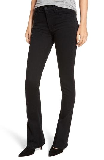 Women's Mother The Runaway Skinny Flare Jeans - Black