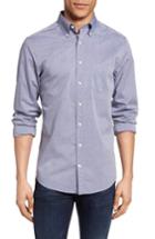 Men's Gant Dot Print Sport Shirt - Blue