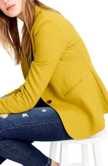 Women's J.crew Parke Blazer - Green