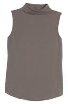 Petite Women's Nic+zoe The Perfect Mock Neck Top P - Grey