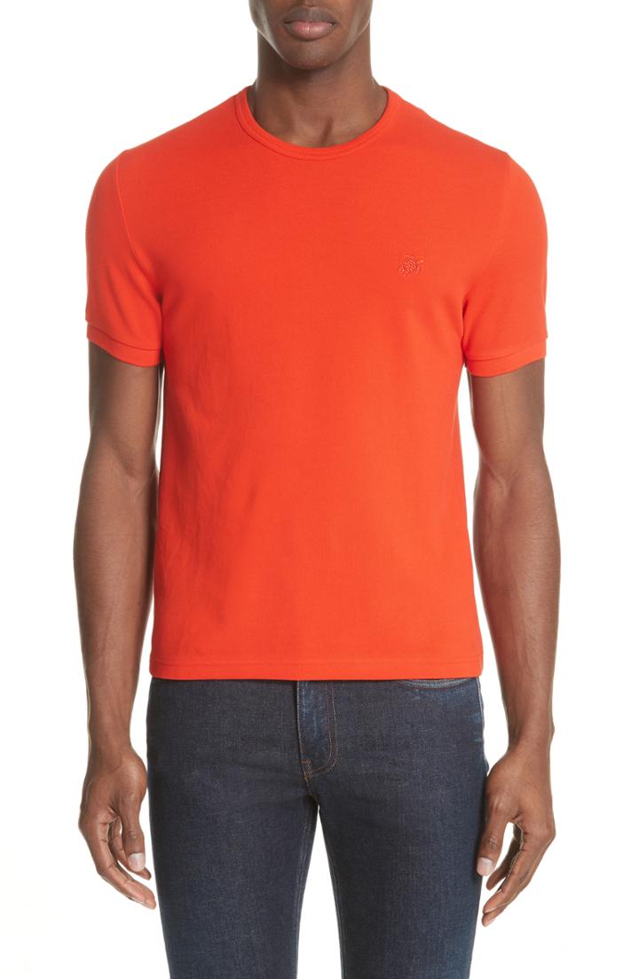 Men's Vilebrequin Crewneck T-shirt, Size - Red