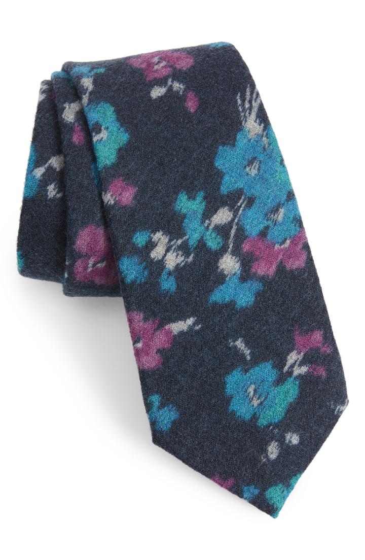 Men's Bonobos Alness Floral Wool Tie