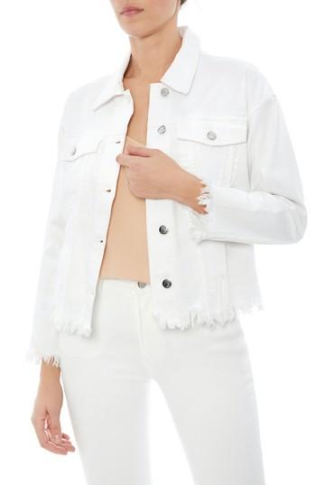 Women's Sam Edelman The Jess Jean Jacket - White