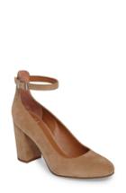 Women's Sarto By Franco Sarto Abbington Ankle Strap Pump .5 M - Beige