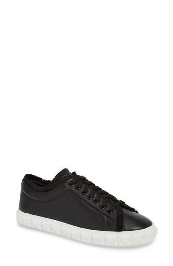 Women's Stuart Weitzman Fringe Sneaker M - Black
