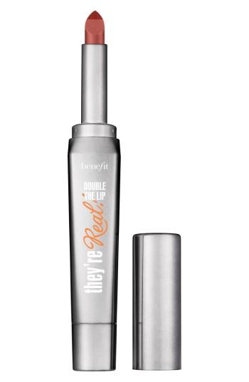 Benefit They're Real! Double The Lip Lipstick & Liner In One .05 Oz - Nude Scandal
