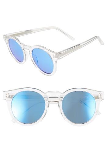 Women's Bonnie Clyde Hill 50mm Polarized Sunglasses - Ocean Eyes Blue