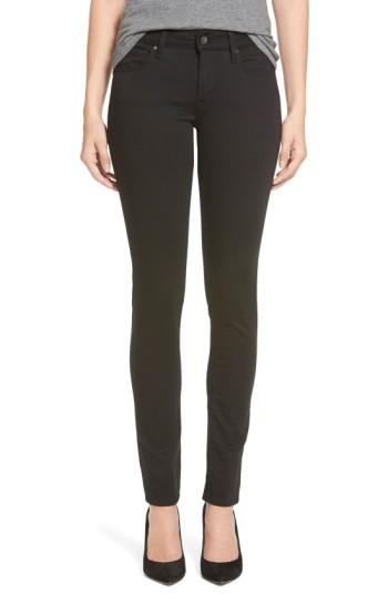 Women's Mavi Jeans 'alexa' Mid Rise Skinny Jeans - Black