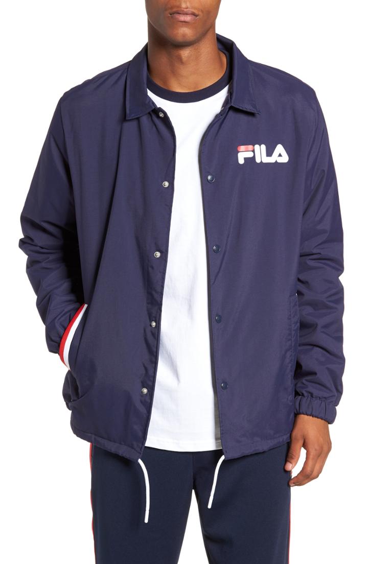 Men's Fila Mateo Jacket - Blue