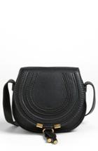 Chloe 'mini Marcie' Leather Crossbody Bag - Black