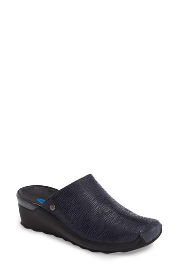 Women's Wolky Go Clog .5-6us / 36eu - Blue