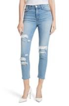 Women's Iro Genn. Us Chain Detail Ripped Skinny Jeans - Blue