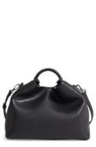 Elleme Raisin Leather Handbag - Black