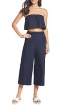 Women's Ali & Jay Ocean Breeze Two-piece Chambray Jumpsuit - Blue