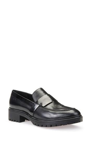Women's Geox Peaceful Loafer Pump Us / 36eu - Black