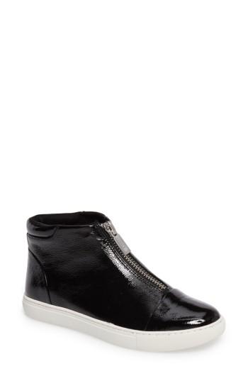 Women's Kenneth Cole New York Kayla Zip Sneaker M - Black