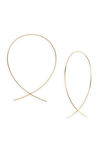 Women's Lana Jewelry 'large Upside Down' Hoop Earrings