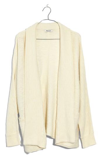 Women's Madewell Harbor Cardigan, Size - White