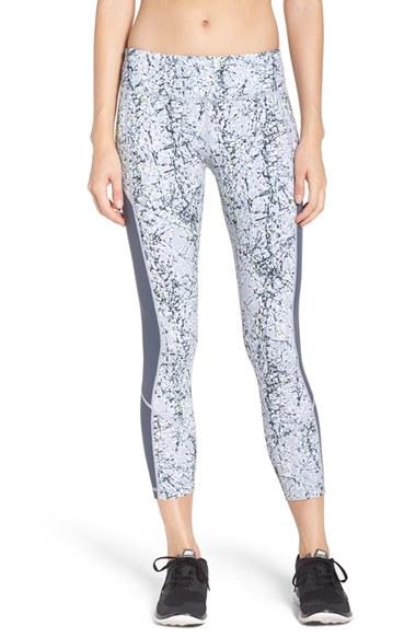 Women's Zella 'fly By' Print Running Midi Tights