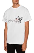 Men's Topman Doodle Graphic T-shirt - White