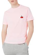 Men's Topman Cherry Patch T-shirt - Pink