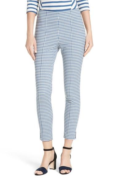 Women's Veronica Beard Tee High Waisted Seam Trousers