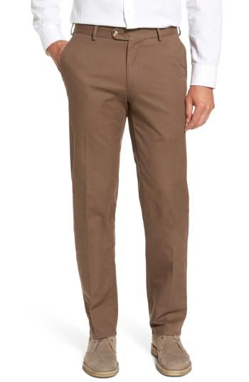 Men's Peter Millar Twill Pants - Brown