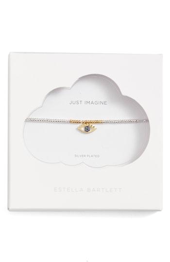 Women's Estella Bartlett Louise Eye Charm Bracelet