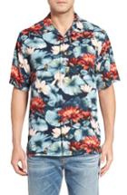 Men's Tommy Bahama Lagoon Lotus Original Fit Silk Camp Shirt